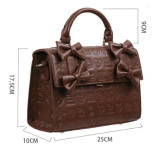 Embossed Chocolate Dessert Lolita Cross-body Bag/Handbag
