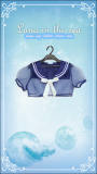 R-series -Luna in the Sea- Sailor Collar Organza Lolita Bolero-out