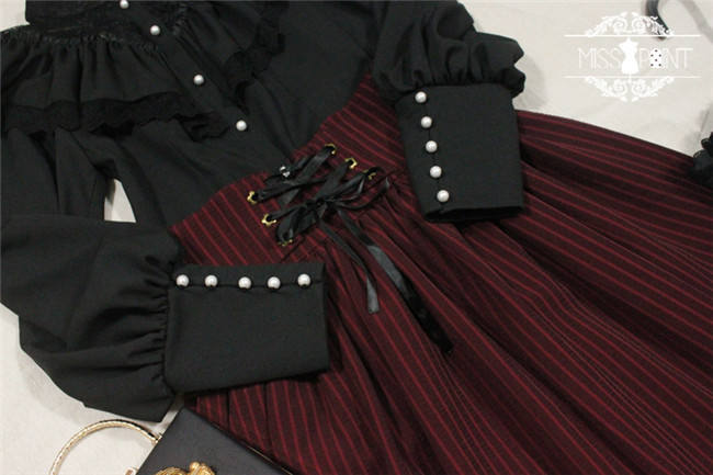 Alpine Maiden~ Vintage Lolita High Waist Skirt -Pre-order