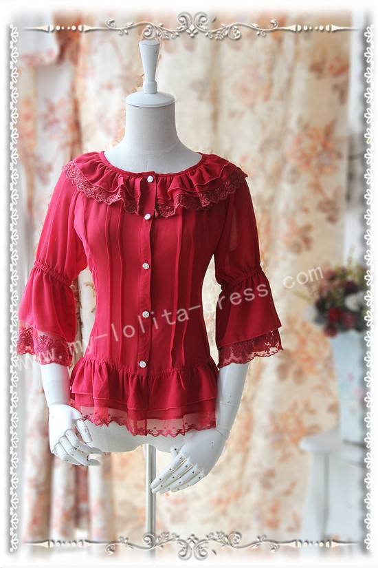 Infanta Fairy Dance Chiffon Lolita Blouse