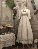 Miss Point ~ Salley Garden Empire Embroidery Lolita OP -Custom Tailor
