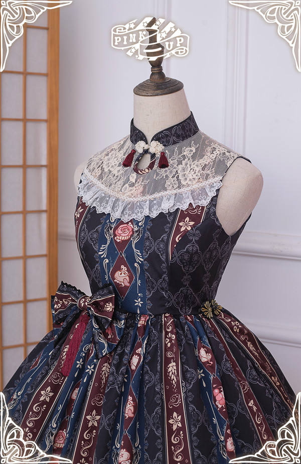 Panda ~Classic Qi Lolita JSK Dress Version I -Ready Made