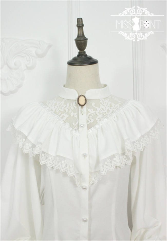 Alpine Maiden ~ Vintage Lolita Long Sleeves Blouse -Pre-order