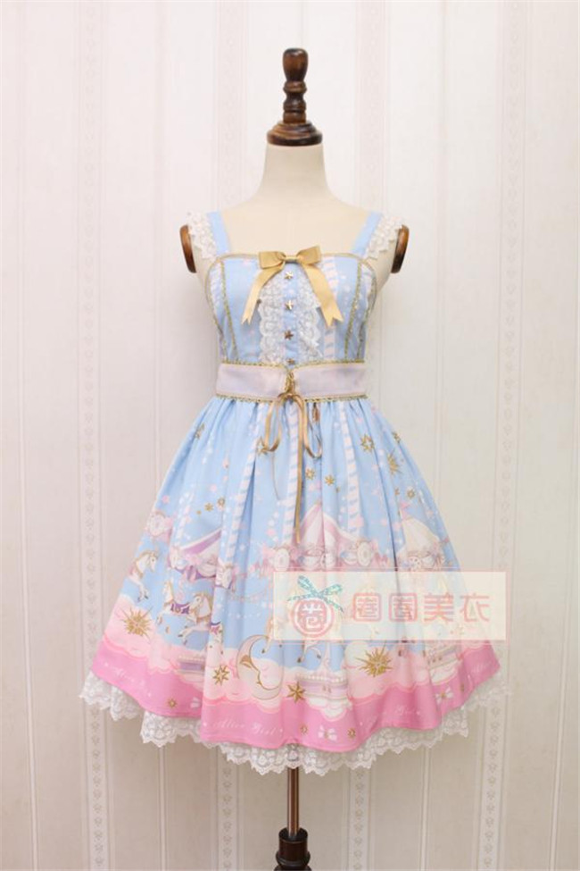 Alice Girl~ Merry-go-round~ Lolita JSK Dress$37.99