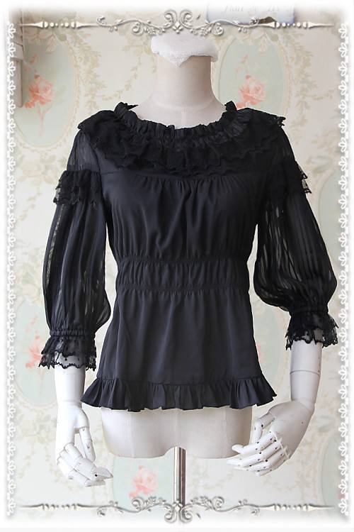 Infanta Sweet Chiffon Lolita Blouse