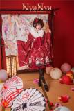 Kaguya Rabbit - Kimono Style Lolita OP Dress -Pre-order  Closed