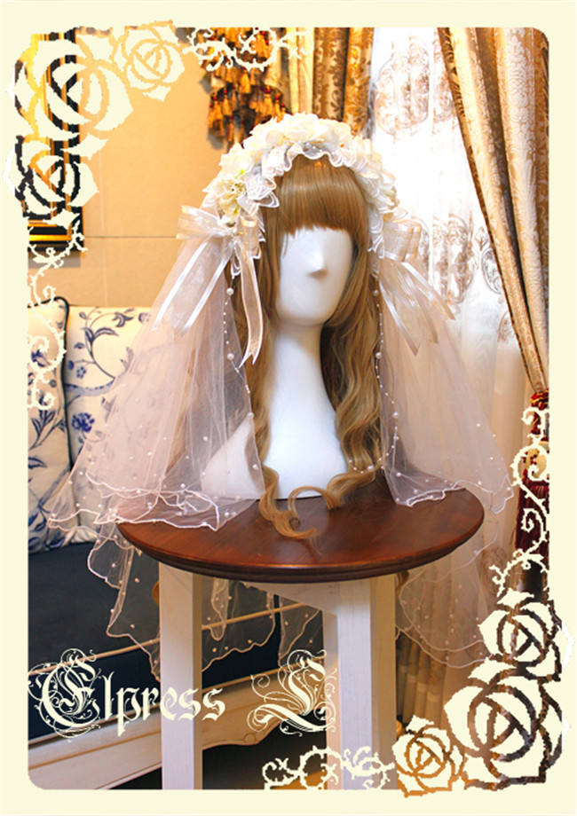 Elpress L Umbrella Leaf Lolita OP Dress out
