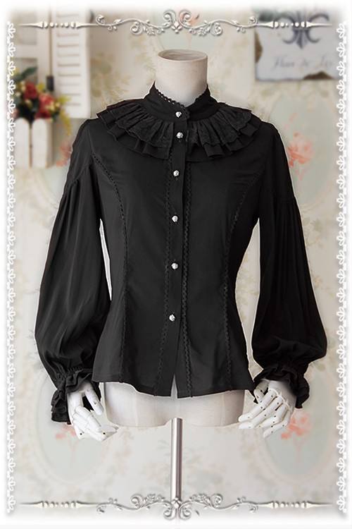 Infanta ***Swan Lake*** Puffy Long Sleeves Lolita Blouse -Special Price