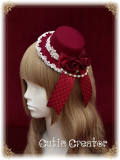 Cutie Creator ~Demeter~ Roses Beadchain Lolita Minihat -out