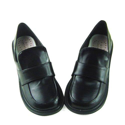 Black Punk Lolita Flats Footwear