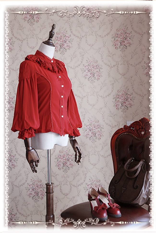 Infanta ***Swan Lake*** Puffy Long Sleeves Lolita Blouse -Special Price