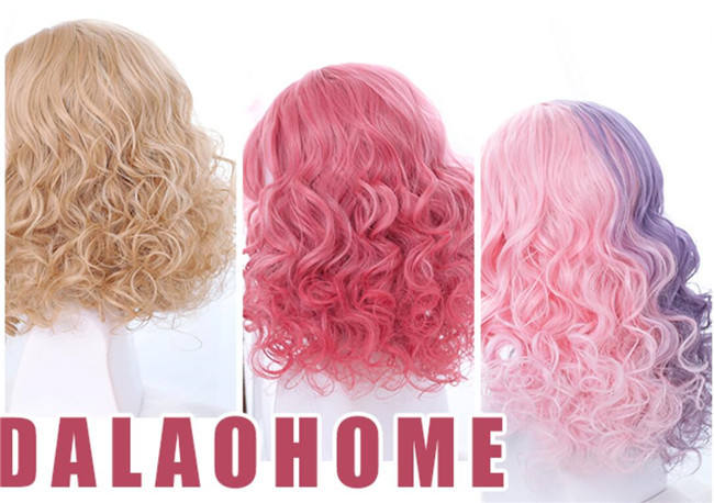 Dalao Home ~Strawberry Bear Lolita Short Wigs 40cm