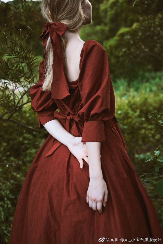 Gem Manor ~Elegant Vintage Lolita OP -Apricot L Size In Stock