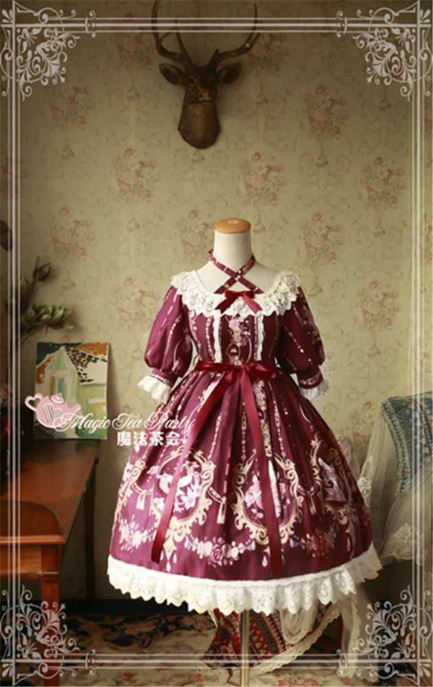 Magic Tea Party ~Flower fairy~ Lolita OP Dress