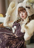 NyaNya Lolita ~Christmas Chocolate~ Normal Waist Lolita JSK 2 Versions -Pre-order  Closed