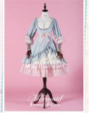 Mermaid~ Elegant Lolita Middle-length Sleeves OP Dress -Custom Tailor Available -out