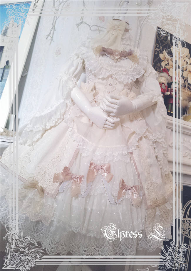 Elpress L ~Christmas D*Romance Ode~ Elegant Lolita JSK -Ready Made Purple M - In Stock