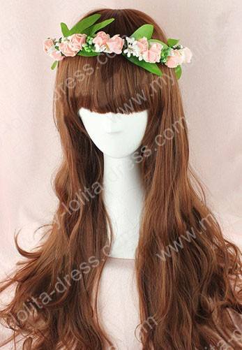 Daily Lolita Pretty Natural Mixed Brown 70cm Base 2 Removable Ponytails Wig