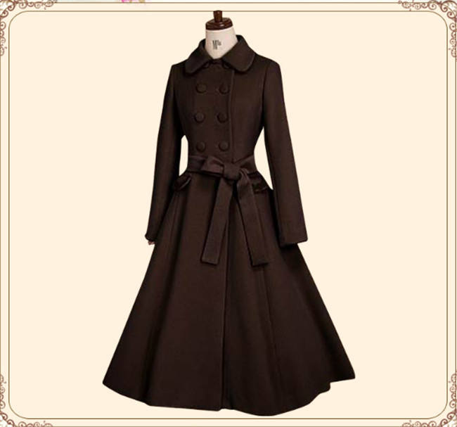 Lolita Princess Winter Double-breasted Coat&Cape