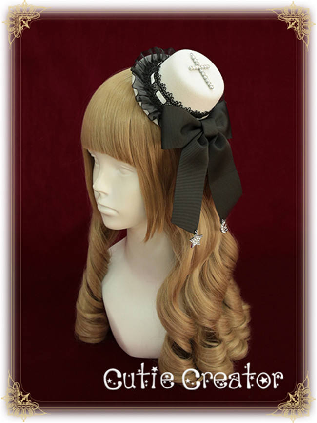 Cutie Creator ~Singular Canon~ Cross Lolita Minihat -In Stock