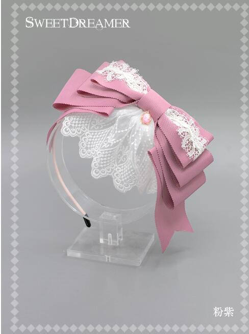 Cutie Creator  - Maiden's Prayer- Bow Lace Lolita Headbow