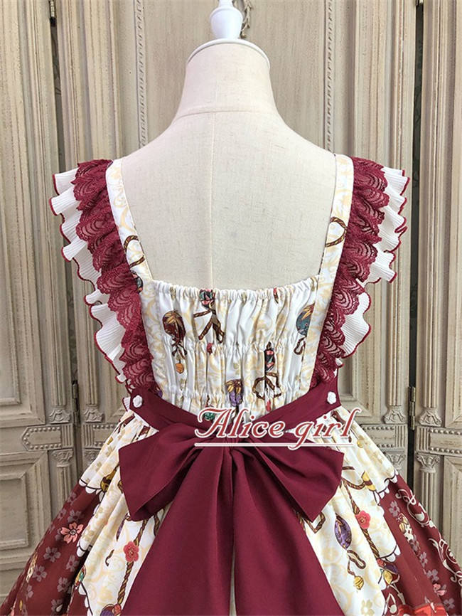 Alice Girl ~Lucky Cat~ Kimono Style Lolita JSK
