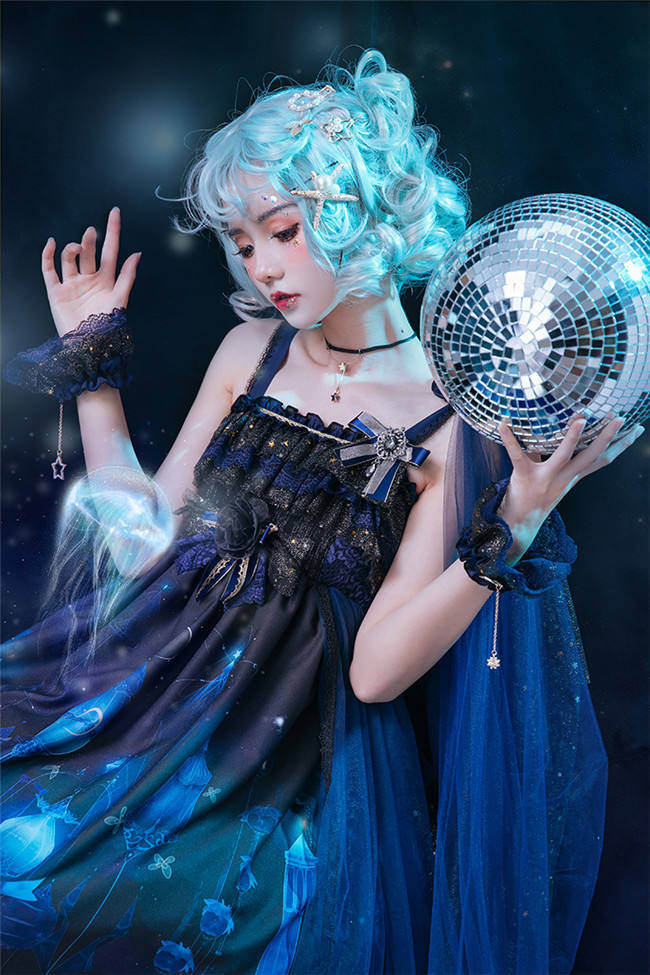Star and Moon Floating Lights Series Fullset 2 Versions -Ready Made