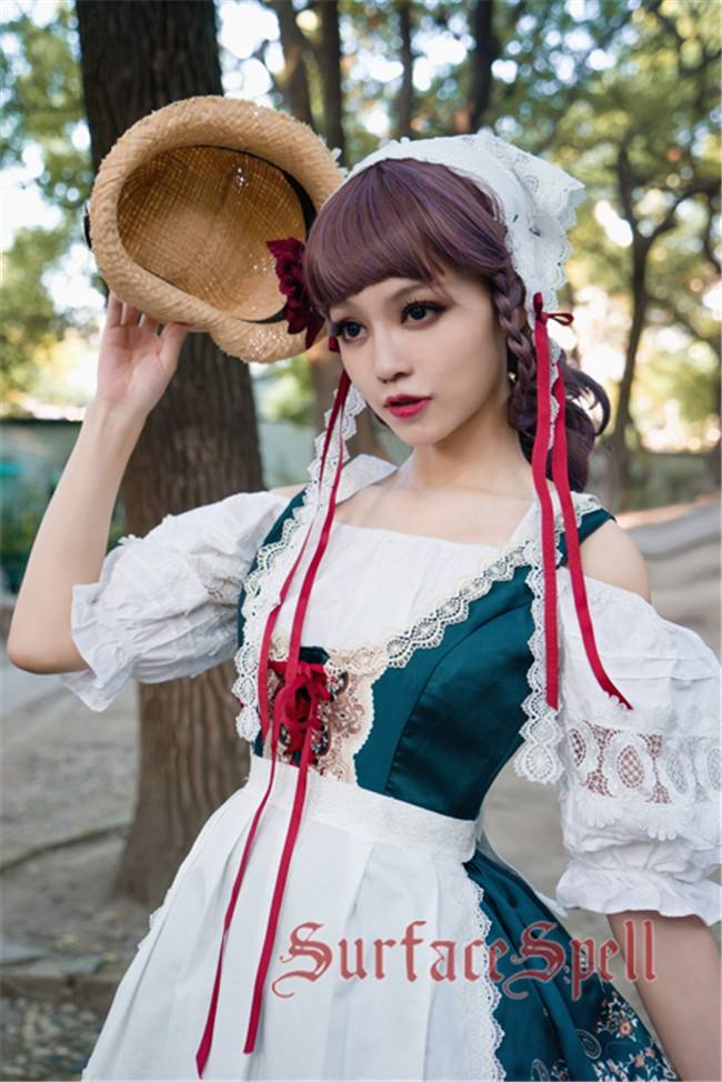 Surface spell ~AlpenRose~ Gothic Ethnic Lolita Accessaries