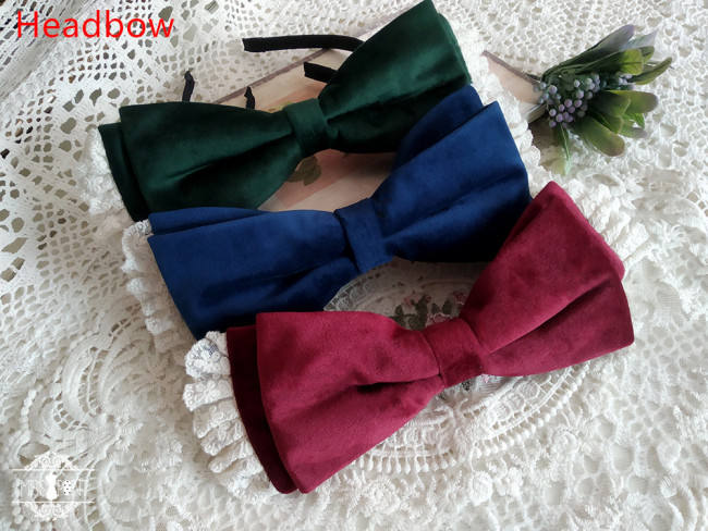 Miss Point ~Mrs Jennifer Elegant Velvet Accessaries