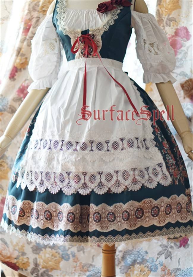 Surface spell ~AlpenRose~ Gothic Ethnic Lolita Accessaries