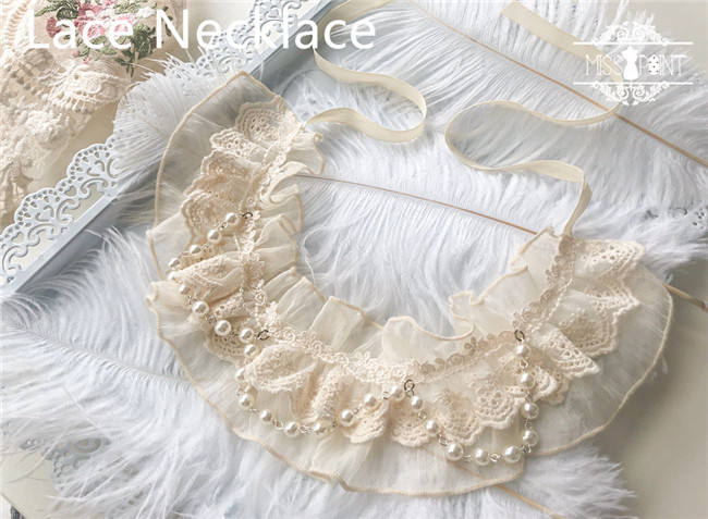 Miss Point ~ Elizabeth Meow ~ Luxury Lolita Accessaries