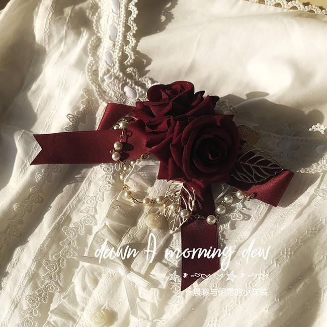 Rose Maiden~ Elegant Classic Lolita Series Accessories - Ready Made