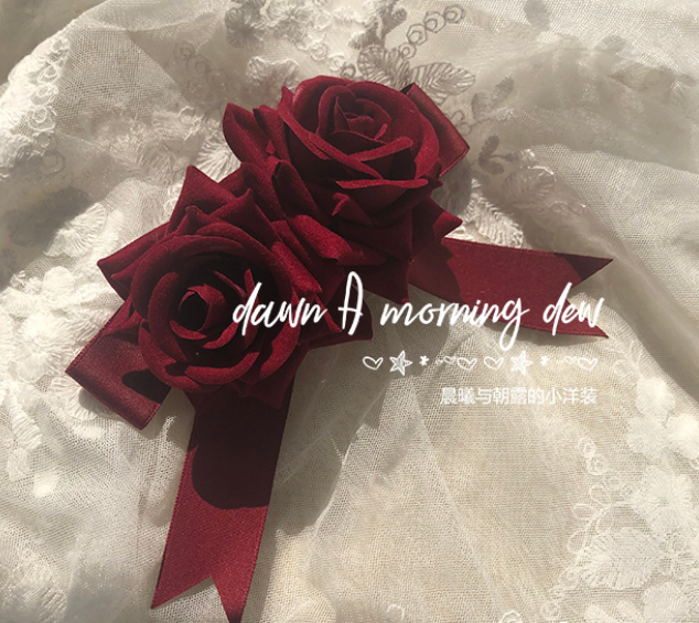 Rose Maiden~ Elegant Classic Lolita Series Accessories - Ready Made