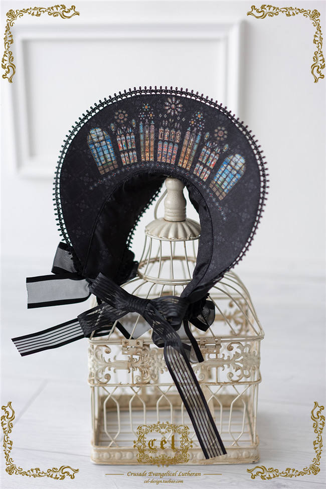 The Holy Cross Stained Glass Window Lolita Accessories