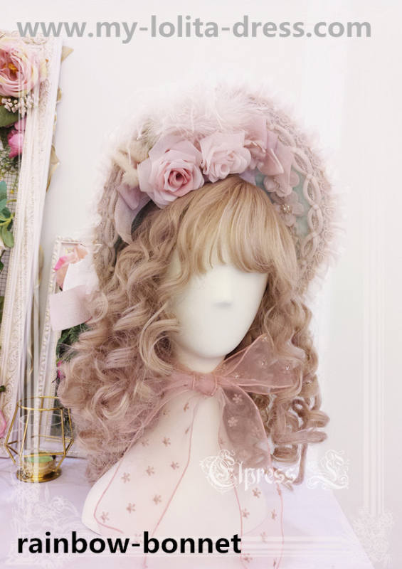 Elpress L Elis Luxury Details Bonnet Headdress -Ready MADE