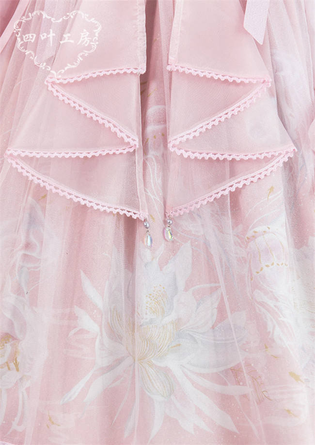 Epiphyllum Jellyfish Qi Lolita Dress Version III - In Stock