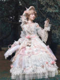 Long Ears & Sharp Ears ~The Days of Love&Time Luxury Lolita OP -Custom Tailor Available Pre-order