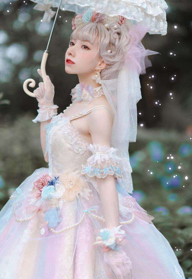 Long Ears & Sharp Ears Lolita ~Hananoko Runrun Lolita JSK -Ready Made