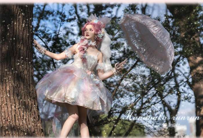 Long Ears & Sharp Ears Lolita ~Hananoko Runrun Lolita JSK -Ready Made