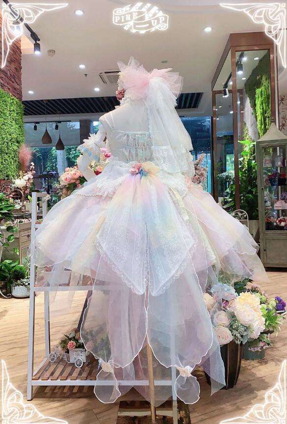 Long Ears & Sharp Ears Lolita ~Hananoko Runrun Lolita JSK -Ready Made