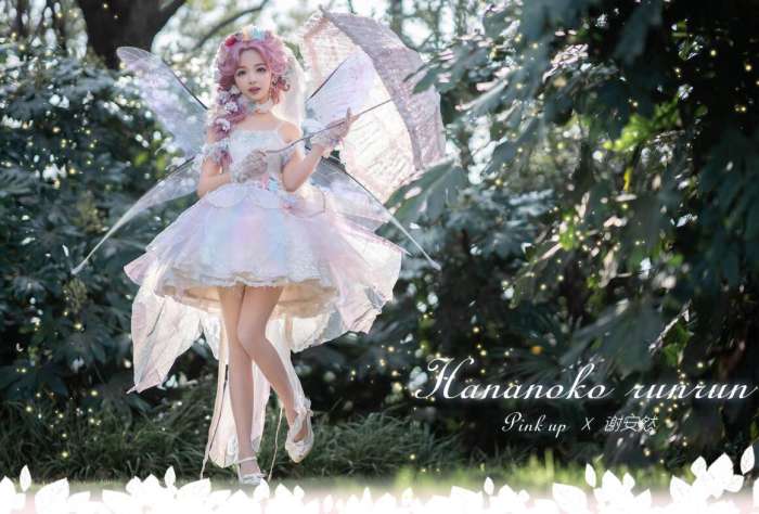 Long Ears & Sharp Ears Lolita ~Hananoko Runrun Lolita JSK -Ready Made