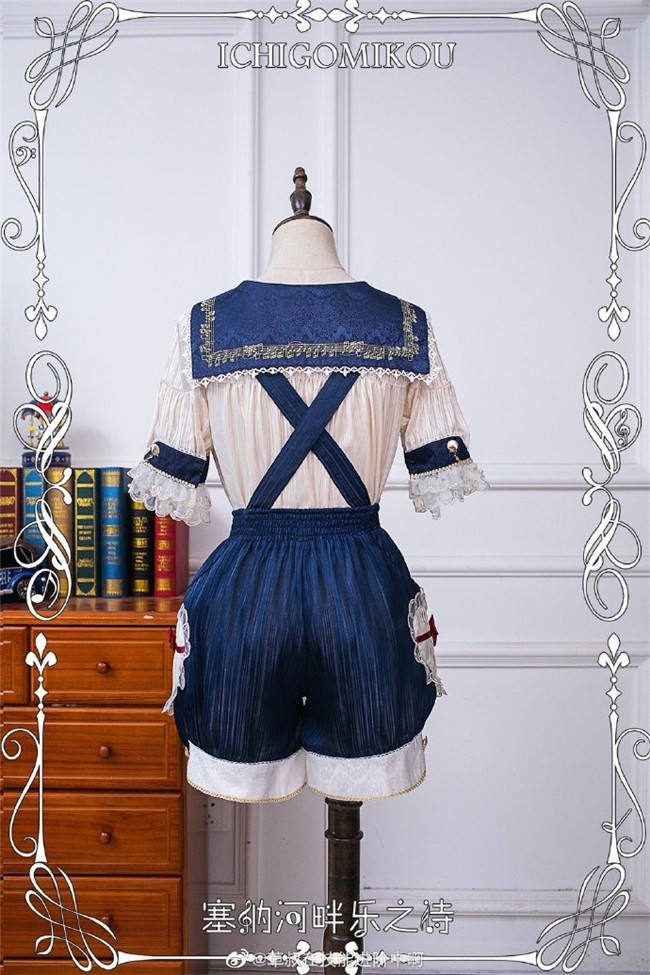 A Poem of Riverside Music~ Lolita Blouse/Skirt/Ouji Pants