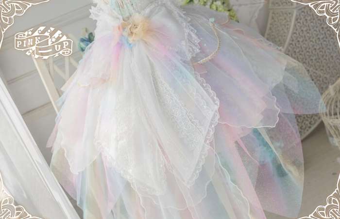 Long Ears & Sharp Ears Lolita ~Hananoko Runrun Lolita JSK -Ready Made