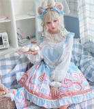 Diamond Honey ~Love Maid Donuts Lolita JSK -Pre-order