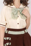 Vcastle ~Chocolate ~Sailor Style Sweet Lolita Blouse -Pre-order