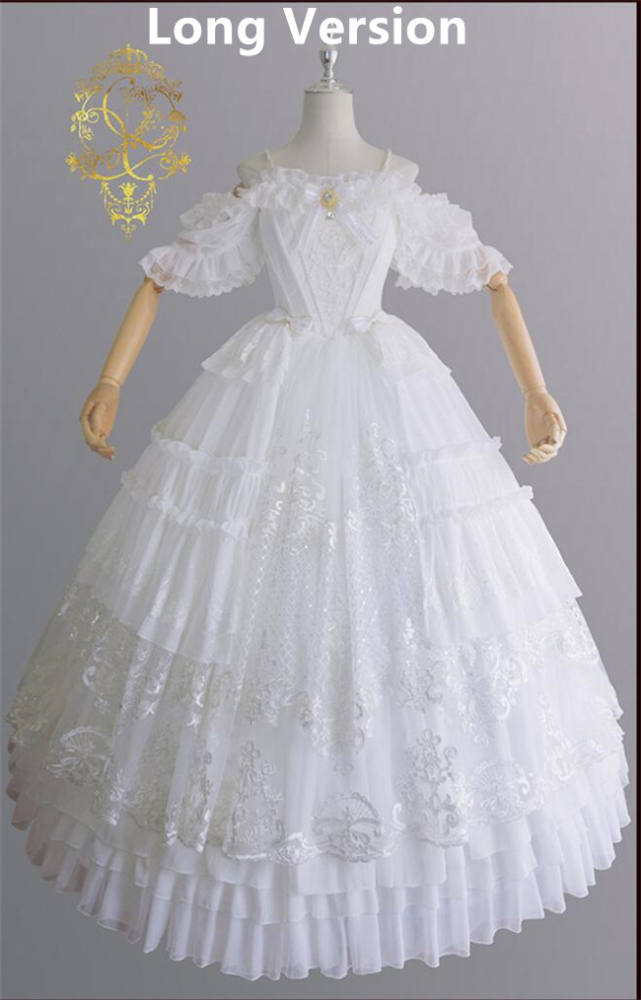 QuaintLass Lolita ~Lace Lolita Wedding Dresses -Pre-order