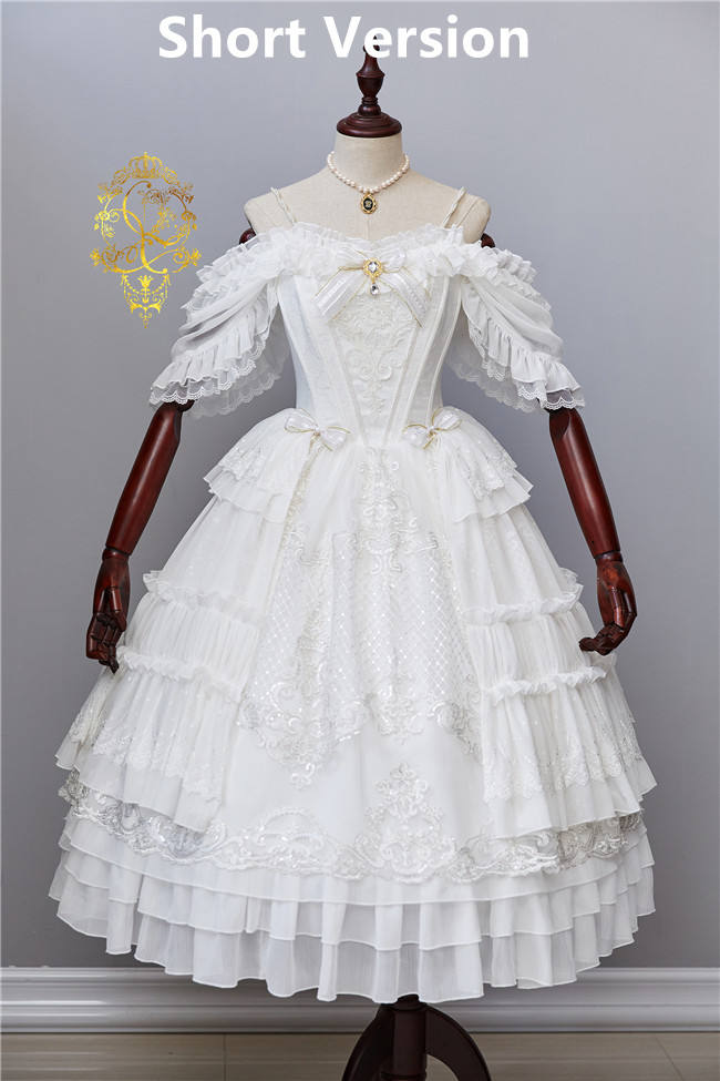 QuaintLass Lolita ~Lace Lolita Wedding Dresses -Pre-order