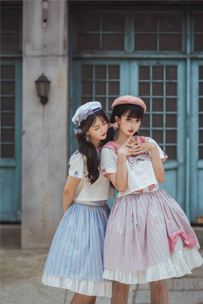 Miss Point ~Overseas Letter Sailor Lolita Set