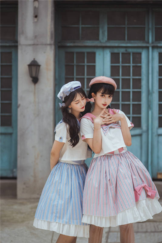 Miss Point ~Overseas Letter Sailor Lolita Set