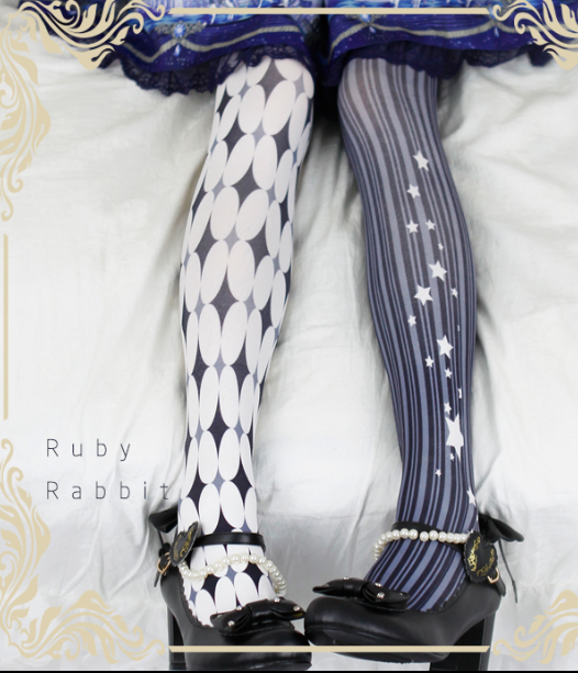Ruby Rabbit ~Stars and Stripes~ Lolita Tights